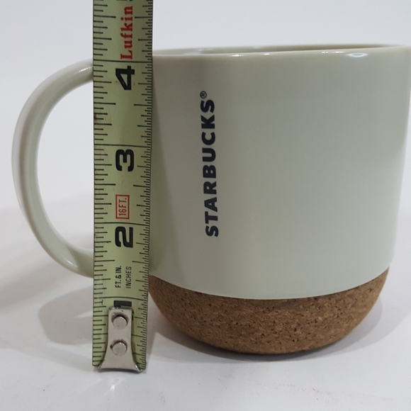 Starbucks Cork Bottom Coffee Tea Mug Cup White - Picture 10 of 11